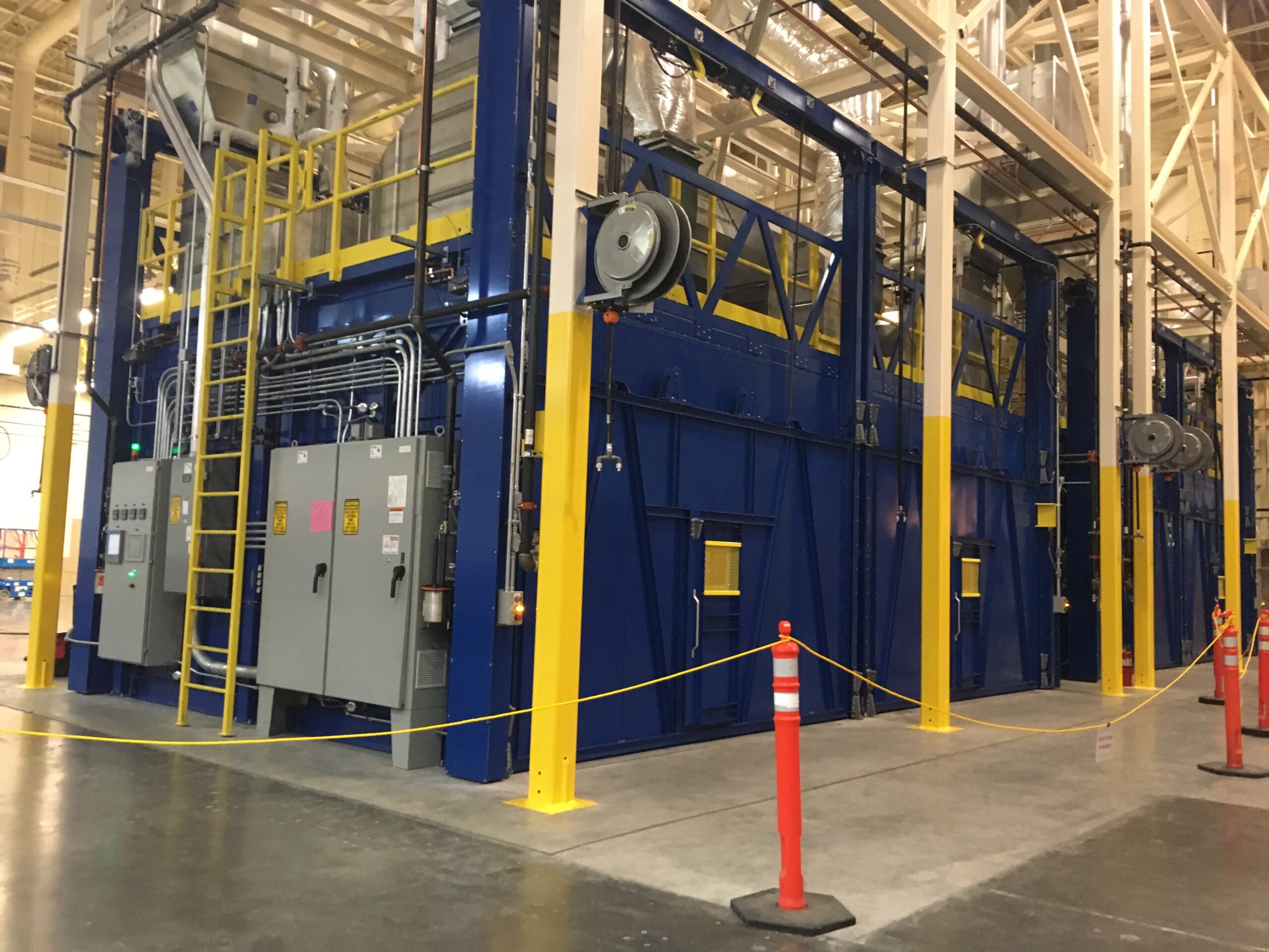 Precision Quincy Industrial Oven in a Factory